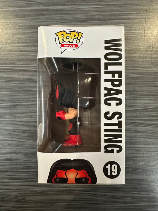 Funko POP! WWE: Wolfpac Sting (GameStop)(Damaged Box) #19