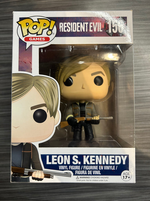 Funko POP! Games: Resident Evil - Leon S. Kennedy (Damaged Box) #156
