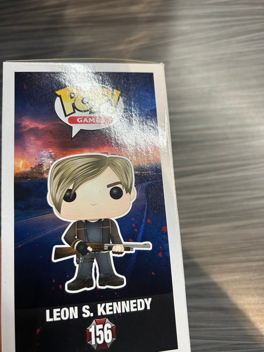Funko POP! Games: Resident Evil - Leon S. Kennedy (Damaged Box) #156