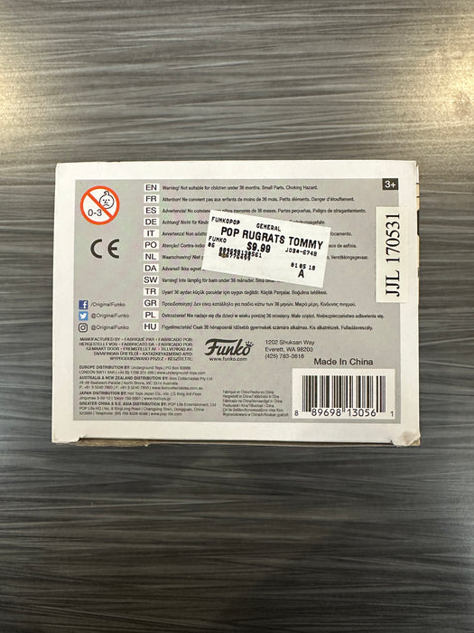 Funko POP! Animation: Rugrats - Tommy (CHASE)(Damaged Box*) #225