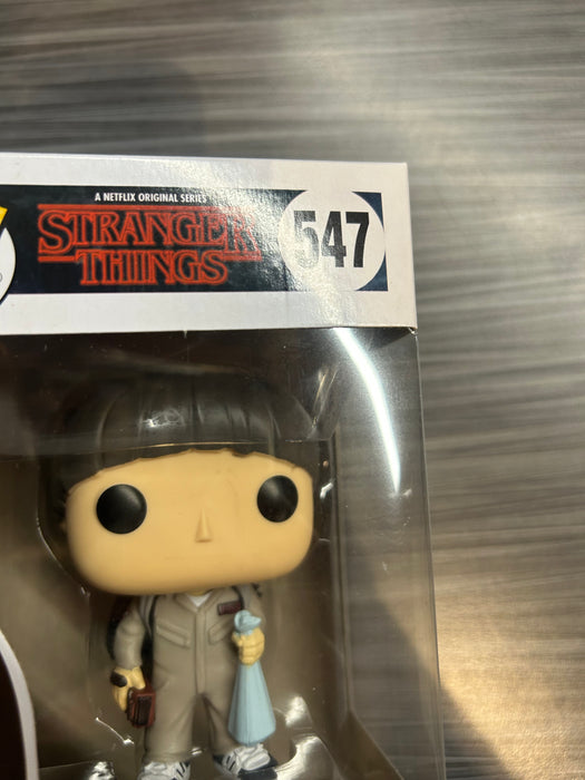 Funko POP! Television: Stranger Things - Ghostbuster Will (Damaged Box*) #547