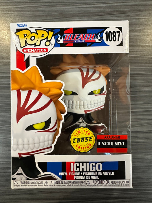 Funko POP! Bleach: Ichigo (CHASE)(AAA Exclusive)(Damaged Box)[B] #1087