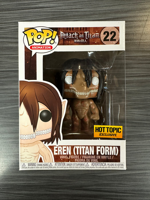 Funko POP! Animation: Attack On Titan - Eren(Titan Form)(Hot Topic) #22