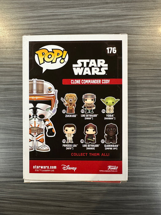 Funko POP! Star Wars: Clone Commander Cody (Walgreens)(Damaged Box)[A] #176