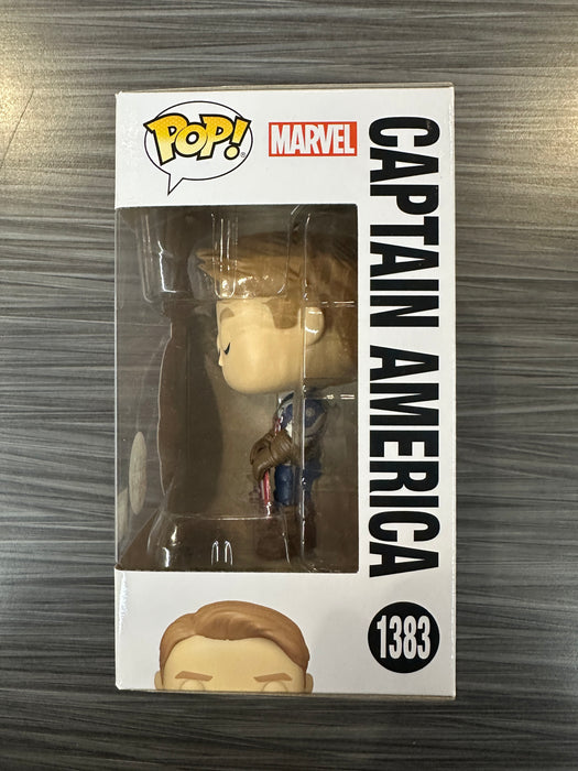 Funko POP! Marvel: The Infinity Saga - Captain America (GiTD)(CHASE)(Upper Deck)(Damaged Box) #1383