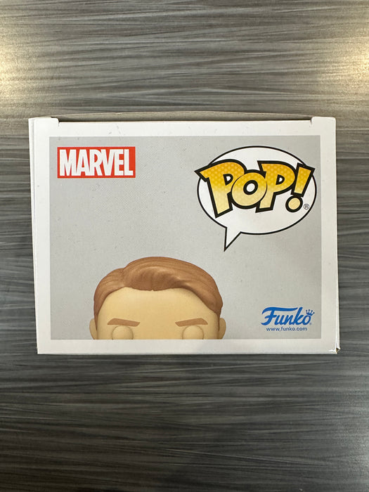 Funko POP! Marvel: The Infinity Saga - Captain America (GiTD)(CHASE)(Upper Deck)(Damaged Box) #1383