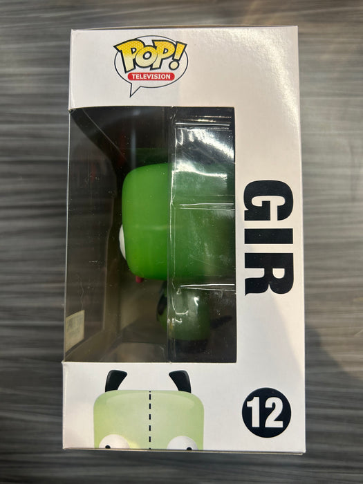 Funko POP! Television: Invader Zim - Gir (GiTD)(Hot Topic)(Damaged Box) #12
