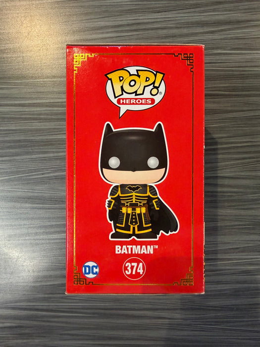 Funko POP! Heroes: DC - Batman (Metallic)(2021 Summer Convention)(Damaged Box) #374