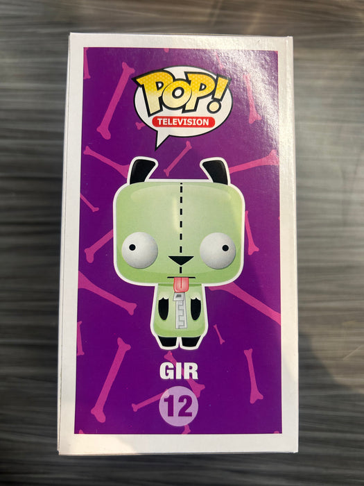 Funko POP! Television: Invader Zim - Gir (GiTD)(Hot Topic)(Damaged Box) #12