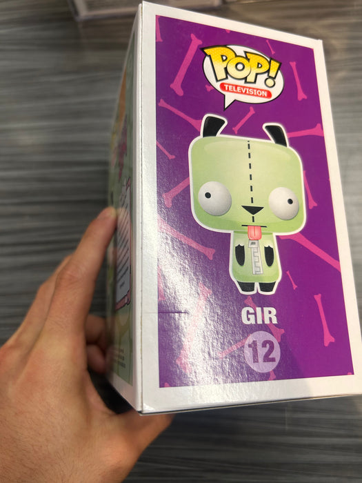 Funko POP! Television: Invader Zim - Gir (GiTD)(Hot Topic)(Damaged Box) #12