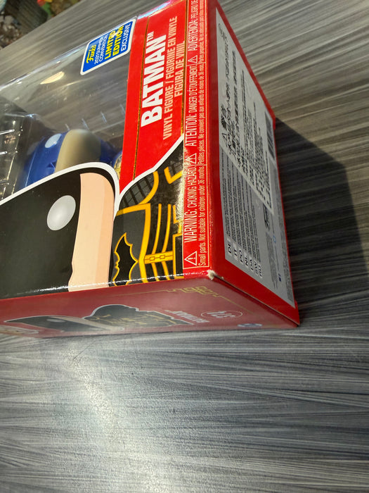 Funko POP! Heroes: DC - Batman (Metallic)(2021 Summer Convention)(Damaged Box) #374