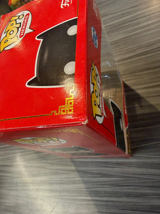 Funko POP! Heroes: DC - Batman (Metallic)(2021 Summer Convention)(Damaged Box) #374