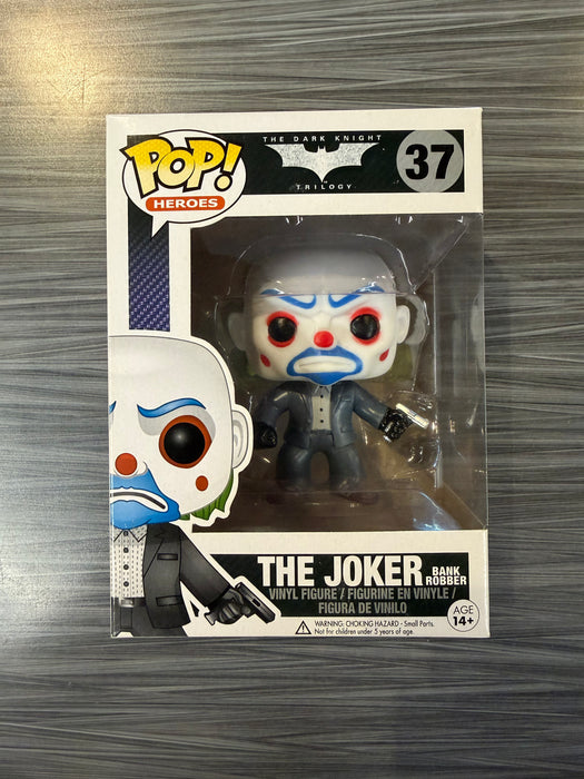 Funko POP! Heroes: The Dark Knight Trilogy - The Joker (Bank Robber)(Damaged Box)[C] #37