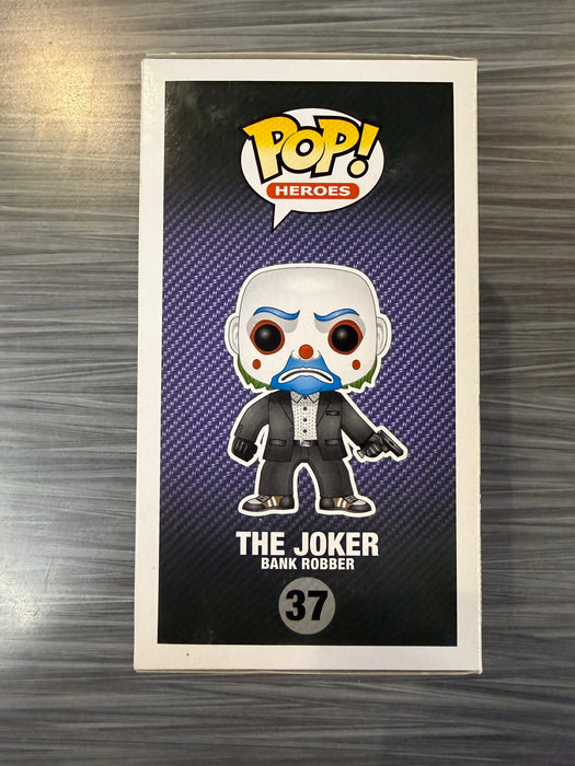 Funko POP! Heroes: The Dark Knight Trilogy - The Joker (Bank Robber)(Damaged Box)[C] #37