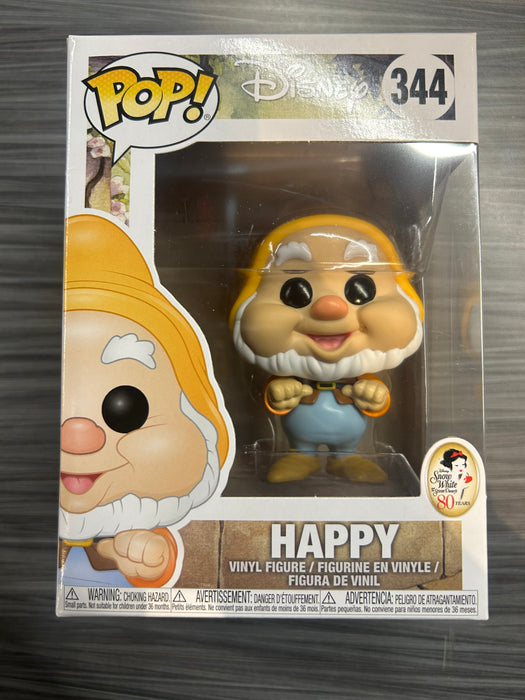Funko POP! Disney: Happy (Damaged Box) #344