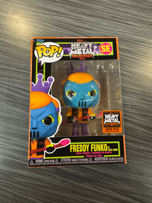 Funko POP! Heavy Metal Halloween 2023: Freddy Funko As Casey Jones (Heavy Metal)(Halloween 2023)(2000PCS)(Damaged Box)[B] #SE