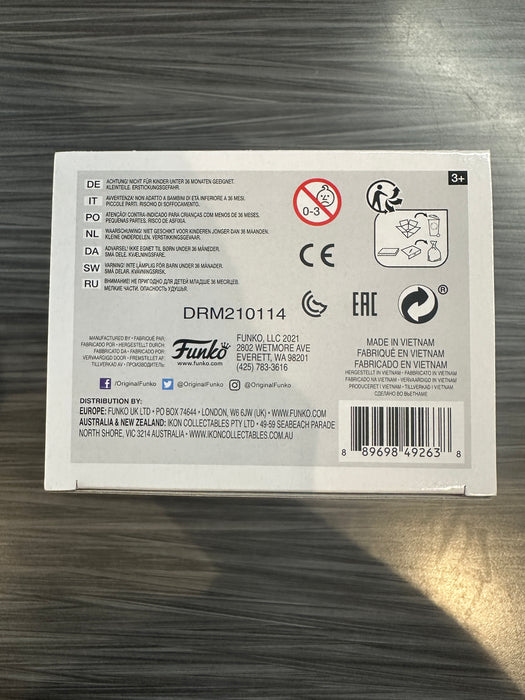 Funko POP! WWE: "Stone Cold" Steve Austin [White Sig.] (Signed/Steve Austin/Beckett)(Damaged Box) #84