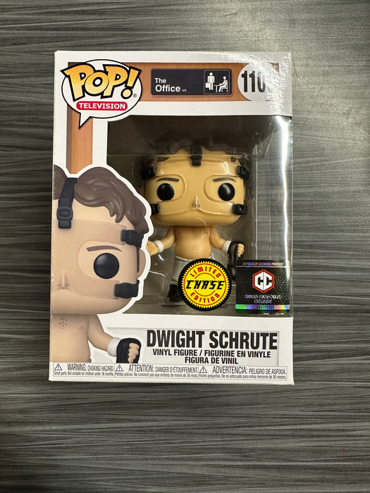 Funko POP! Television: The Office - Dwight Schrute (CHASE)(Chalice Collectibles)(Damaged Box) [A] #1103