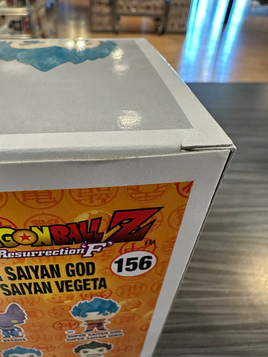 Funko POP! Animation: Dragon Ball Z - Super Saiyan God Super Saiyan Vegeta (GameStop)(Damaged Box) [B] #156