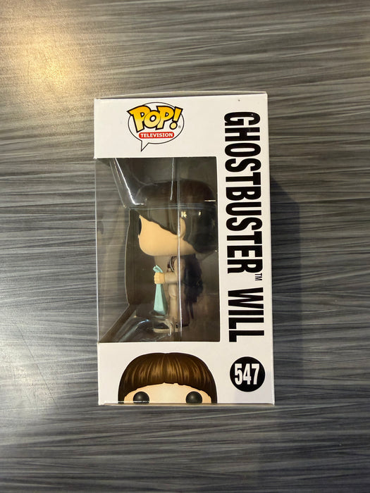 Funko POP! Television: Stranger Things - Ghostbuster Will (Damaged Box) #547