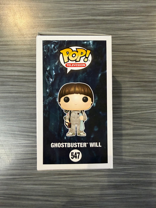Funko POP! Television: Stranger Things - Ghostbuster Will (Damaged Box) #547