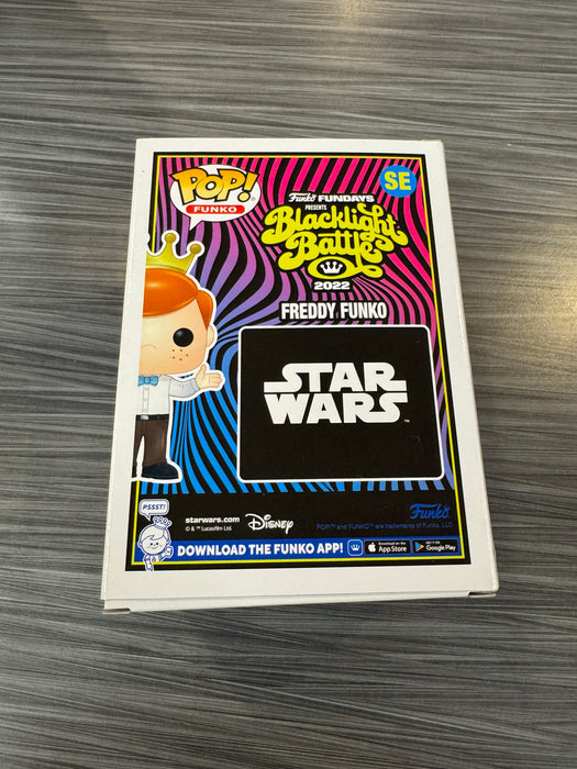 Funko POP! Funko: Freddy Funko As Darth Maul (GiTD)(Blacklight Battle)(2000 PCS)(Damaged Box)[B] #SE