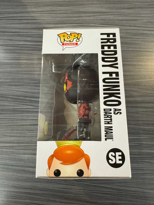 Funko POP! Funko: Freddy Funko As Darth Maul (GiTD)(Blacklight Battle)(2000 PCS)(Damaged Box)[B] #SE