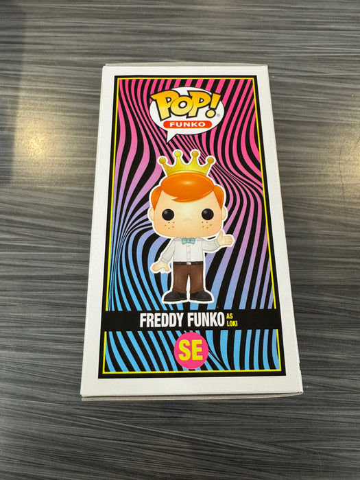 Funko POP! Freddy Funko As Loki [Metallic](2022 Blacklight Battle 500 PCS)(Damaged Box) #SE
