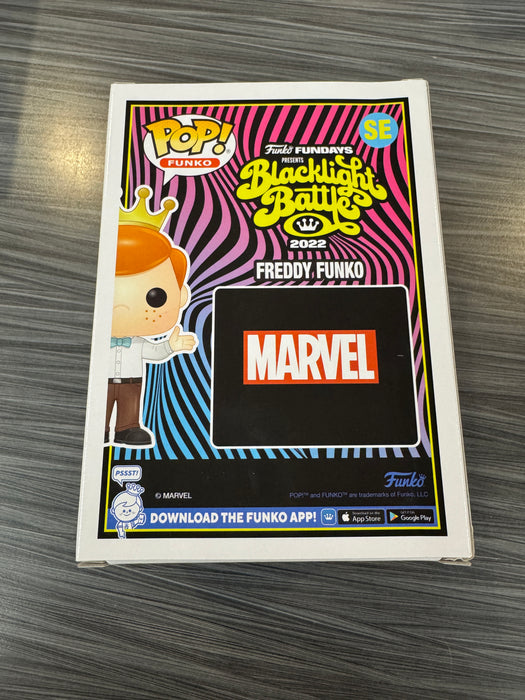 Funko POP! Freddy Funko As Loki [Metallic](2022 Blacklight Battle 500 PCS)(Damaged Box) #SE