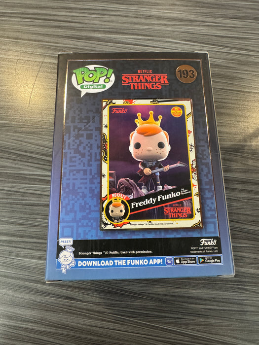 Funko POP! Digital: Stranger Things - Freddy Funko as Eddie Munson (NFT Release 3600PCS)(Damaged Box) #193