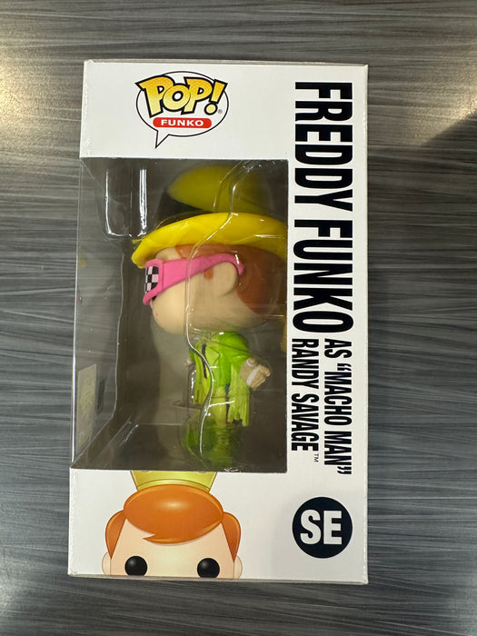 Funko POP! Freddy Funko As "Macho Man" Randy Savage (2022 Blacklight Battle)(2000 PCS)(Damaged Box) [A] #SE