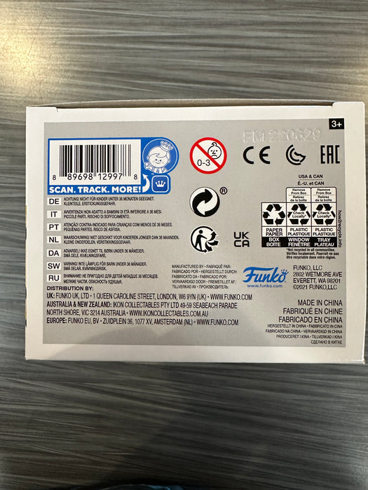 Funko POP! Animation: Naruto Shippuden - Naruto [Rasengan] (Signed/Maile Flanagan/JSA)(Damaged Box) #181