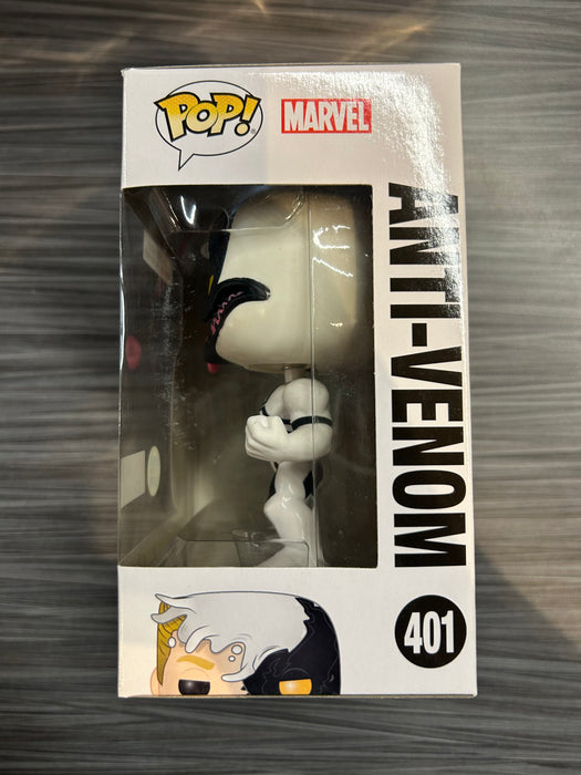 Funko POP! Marvel Venom: Anti-Venom (GiTD)(Boxlunch)(Damaged Box)[B] #401