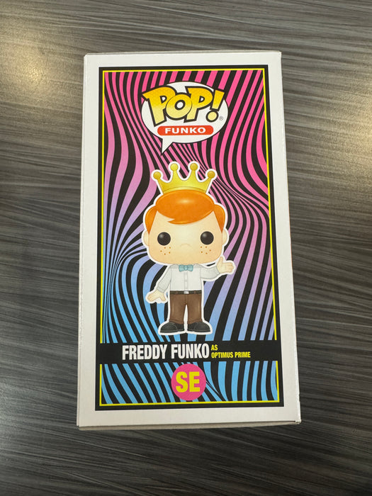 Funko POP! Freddy Funko As Optimus Prime [2022 BlackLight Battle 1500 PCS](Damaged Box) #SE