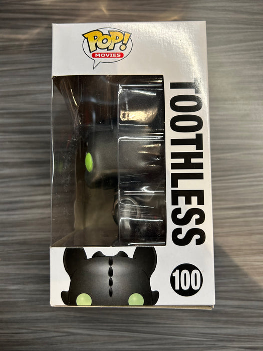 Funko POP! Movies: How To Train Your Dragon 2 - Toothless (Hot Topic Missing Sticker)(Damaged Box*) #100