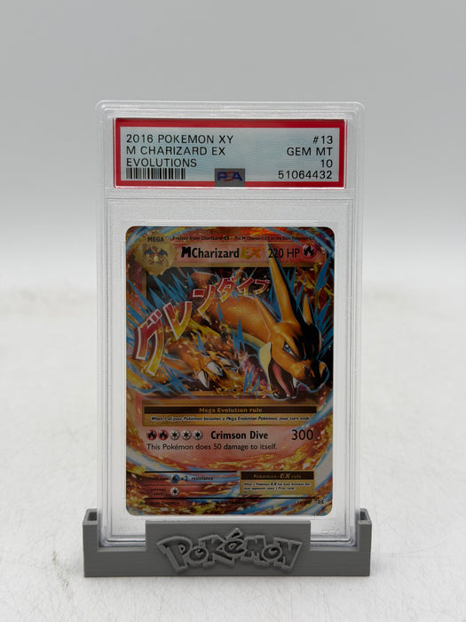 2016 POKEMON XY M Charizard EX #13 Evolutions [GEM MT PSA 10]