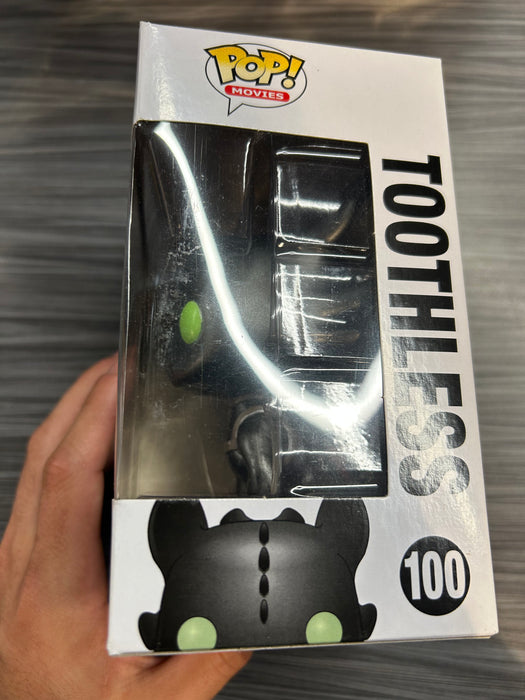 Funko POP! Movies: How To Train Your Dragon 2 - Toothless (Hot Topic Missing Sticker)(Damaged Box*) #100