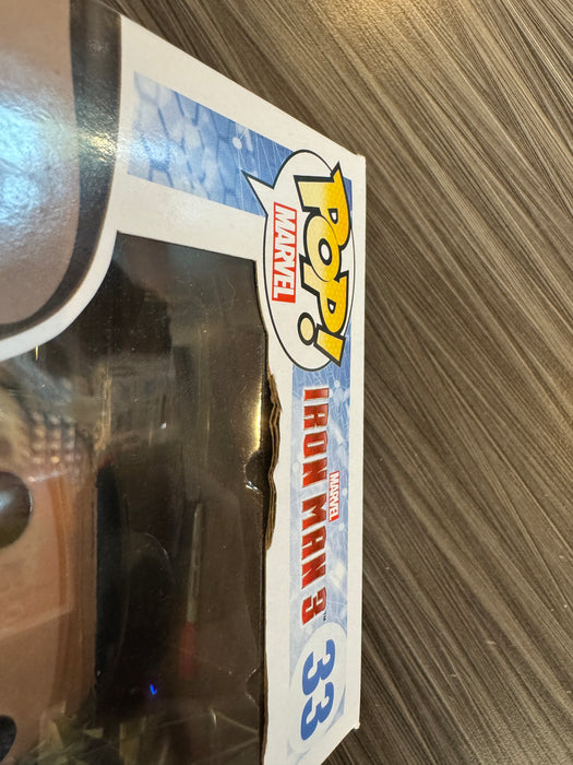 Funko POP! Marvel: Iron Man 3 - James Rhodes (2013 SDCC)(Damaged Box) #33