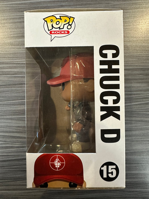 Funko POP! Rocks: Public Enemy - Chuck D (Damaged Box) #15