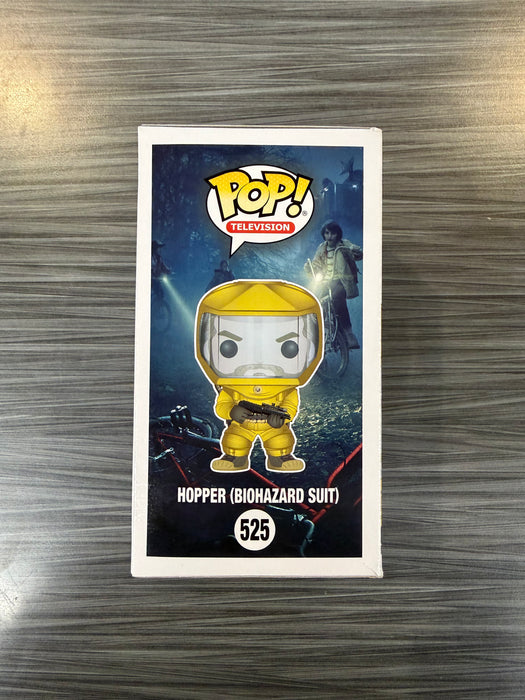 Funko POP! Television: Stranger Things- Hopper[Biohazard Suit](Hot Topic)(Damaged Box*) #525