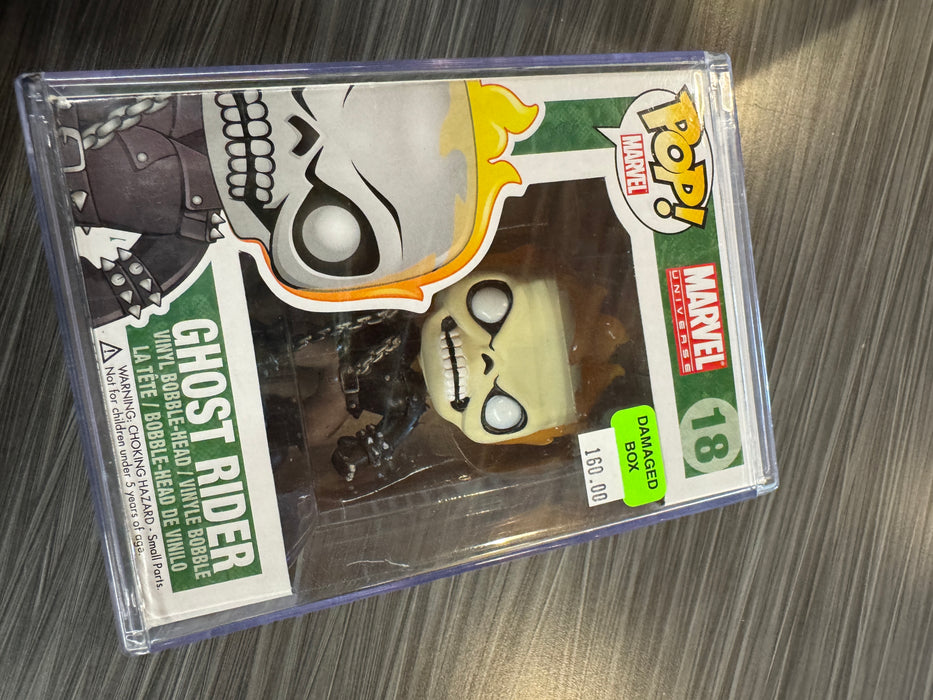 Funko POP! Marvel: Ghost Rider (Damaged Box) #18
