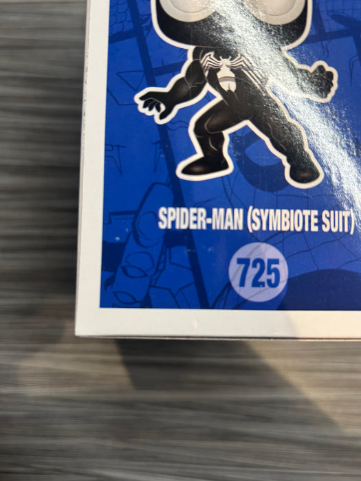 Funko POP! Marvel: Spider-Man (Symbiote Suit)(GiTD)(Funko)(Damaged Box)[B] #725