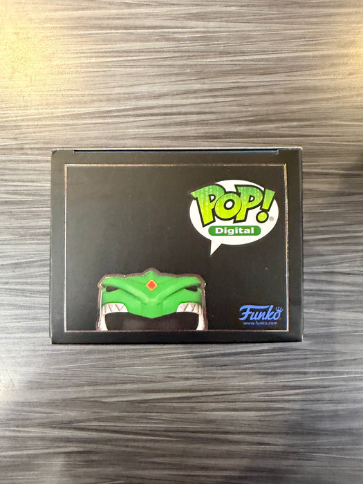 Funko POP! Digital: Mighty Morphin Power Rangers - Green Ranger with Sword of Darkness (NFT Release 999 PCS)(Damaged Box) #80