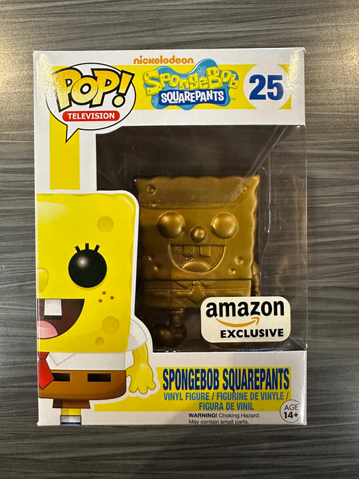 Funko POP! Animation: Spongebob Squarepants - Spongebob Squarepants (Amazon)(Damaged Box) #25