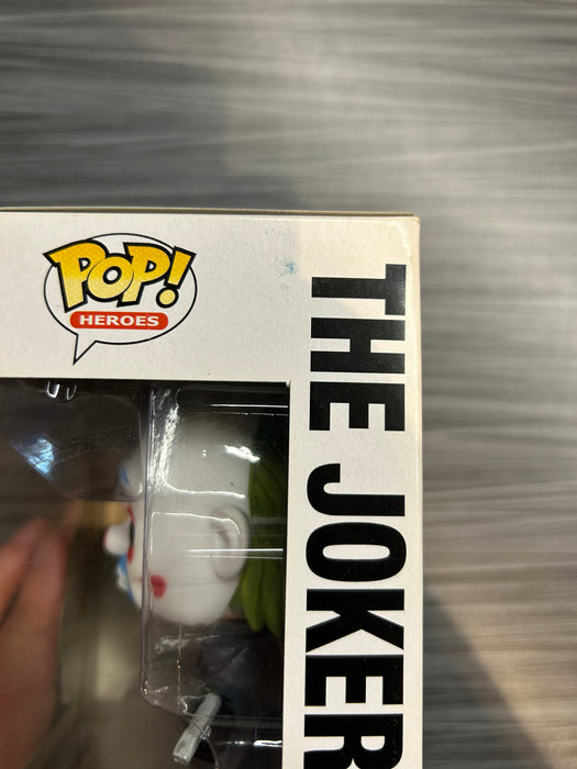 Funko POP! Heroes: The Dark Knight Trilogy - The Joker (Bank Robber)(Damaged Box)[B] #37