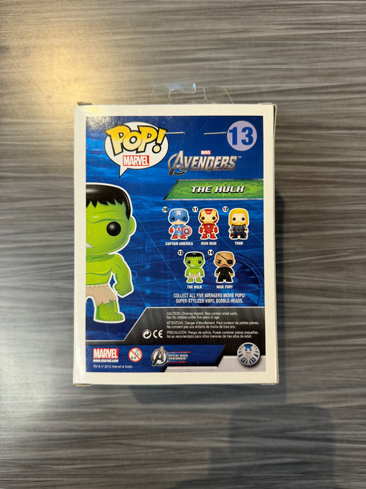 Funko POP! : Avengers - The Hulk [3 Lang](Damaged Box)[B] #13