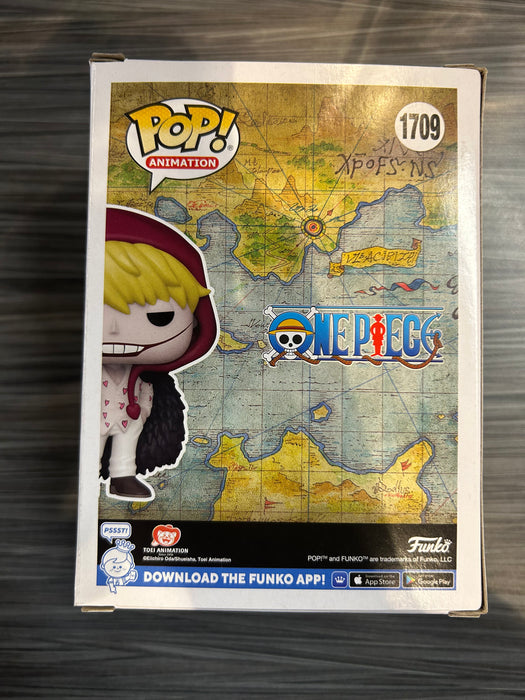 Funko POP! Animation: One Piece - Corazon (2024 Fall Convention)(Signed/Ray Chase/JSA)(Damaged Box) #1709