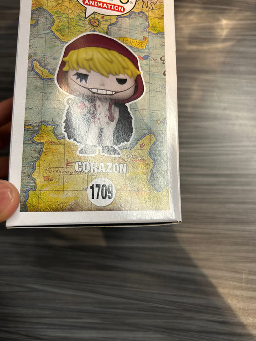 Funko POP! Animation: One Piece - Corazon (2024 Fall Convention)(Signed/Ray Chase/JSA)(Damaged Box) #1709