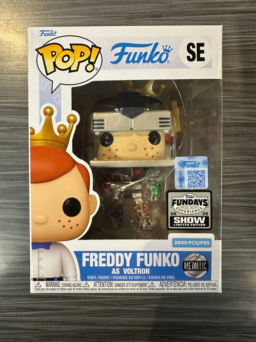 Funko POP! Funko: Freddy Funko As Voltron [Metallic] (2025 Fundays Show/2000 PCS) #SE