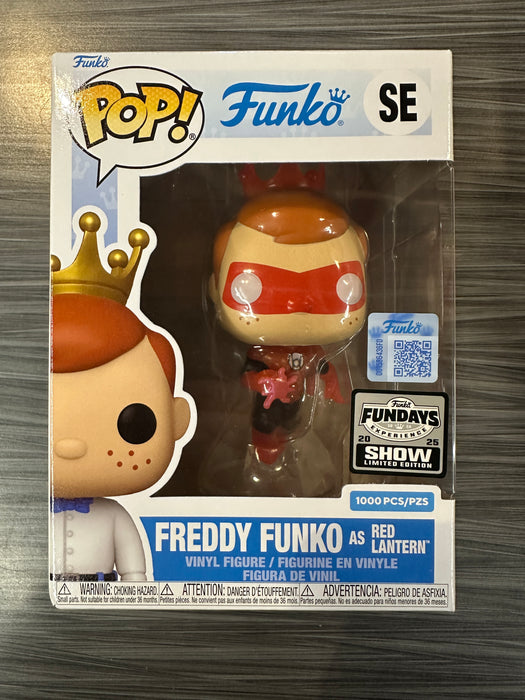Funko POP! Funko: Freddy Funko As Red Lantern (2025 Fundays Show/1000 PCS)(Damaged Box) #SE